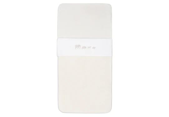 Jollein Laken Wieg 75x100cm Animals – Nougat