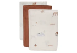 Jollein Washandje Hydrofiel Farm 3-pack