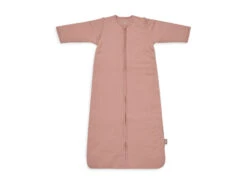 Jollein Slaapzak 70 Cm Basic Stripe Rosewood Met Afritsbare Mouw