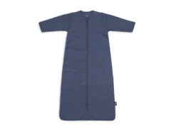 Jollein Slaapzak 70 Cm Basic Stripe Jeans Blue Met Afritsbare Mouw