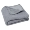 Jollein Deken Ledikant 100 X 150 Basic Knit Stone Grey / Fleece