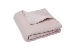 Jollein Deken Ledikant 100 X 150 Basic Knit Pale Pink / Fleece