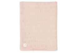 Jollein Deken Ledikant 100x150cm Grain Knit Wild Rose/Velvet