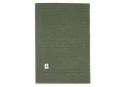 Jollein Deken Wieg 75 X 100 Cm Pure Knit Leaf Green