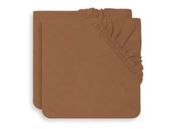Jollein Waskussenhoes Badstof 75 X 85 Cm Caramel 2-pack
