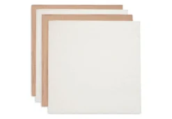 Jollein Hydrofiele Doeken 70 X 70 Cm Biscuit / Ivory 4-pack