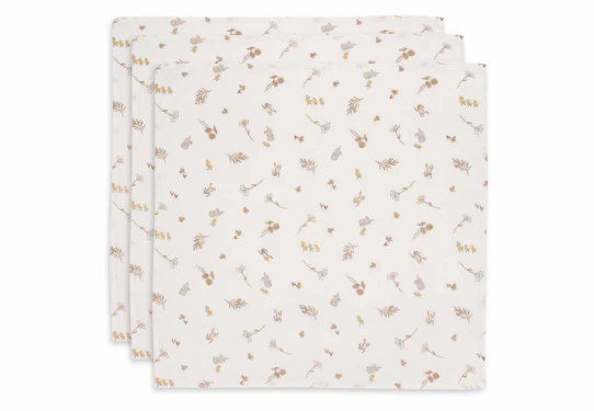 Jollein Hydrofiele Doek Small 70x70cm – Riverside – 3 Stuks