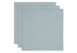 Jollein Hydrofiele Doek Small 70x70cm Miffy Silhouettes Sea Green 3 Stuks