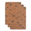 Jollein Hydrofiele Washandjes Spot Caramel – 3 Stuks