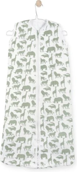 Jollein Baby Slaapzak Hydrofiel 70cm Safari - Forest Green