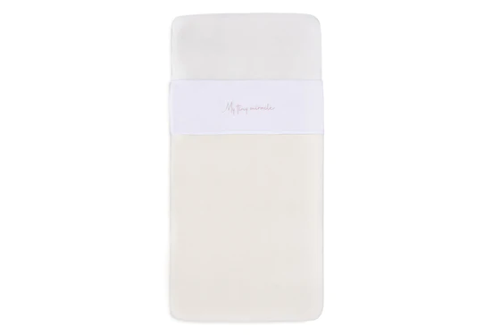 Jollein Laken Wieg 75x100cm My Tiny Miracle Wild Rose