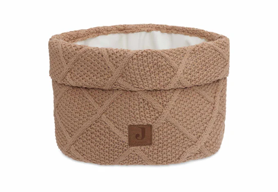 Jollein Commodemandje Check Knit – Biscuit