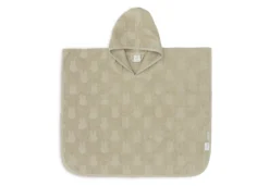 Jollein Badponcho Badstof Miffy Jacquard Olive Green
