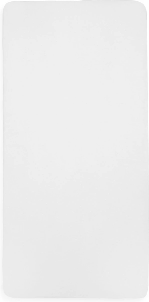 Jollein Hoeslaken Molton Ledikant 60x120cm - Wit - Afbeelding 4