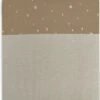 Jollein Baby Laken Wieg 75x100cm Stargaze - Biscuit