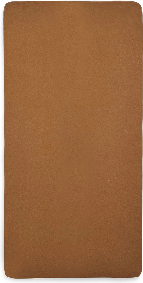 Jollein Baby Hoeslaken Ledikant Jersey 60x120cm - Caramel - Afbeelding 4