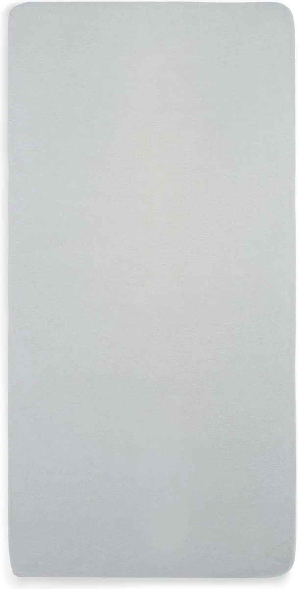 Jollein Baby Hoeslaken Peuterbed Jersey 70x140/75x150cm - Soft Grey - Afbeelding 4