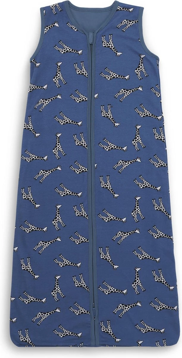 Jollein Baby Slaapzak Jersey 110cm Giraffe - Jeans Blue - Afbeelding 3
