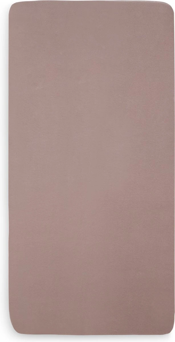 Jollein Baby Hoeslaken Ledikant Jersey 60x120cm - Chestnut - 2 Stuks - Afbeelding 4