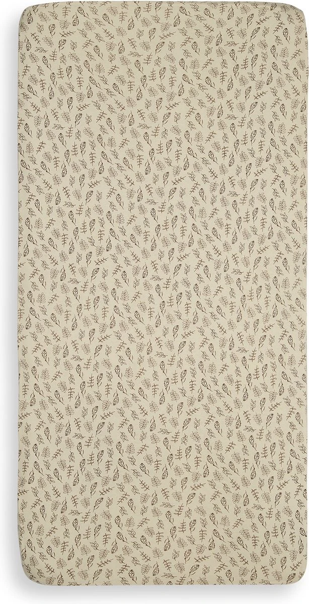 Jollein Baby Hoeslaken Ledikant Jersey 60x120cm - Meadow - Chestnut - Afbeelding 5