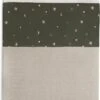 Jollein Baby Laken Ledikant 120x150cm Stargaze - Leaf Green