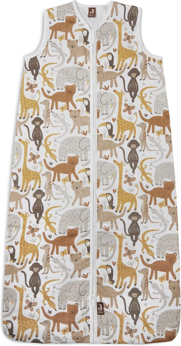 Jollein Baby Slaapzak Hydrofiel 90cm Jungle