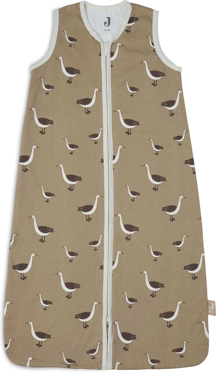 Jollein Baby Slaapzak Jersey 110cm Goose - Biscuit - Afbeelding 2