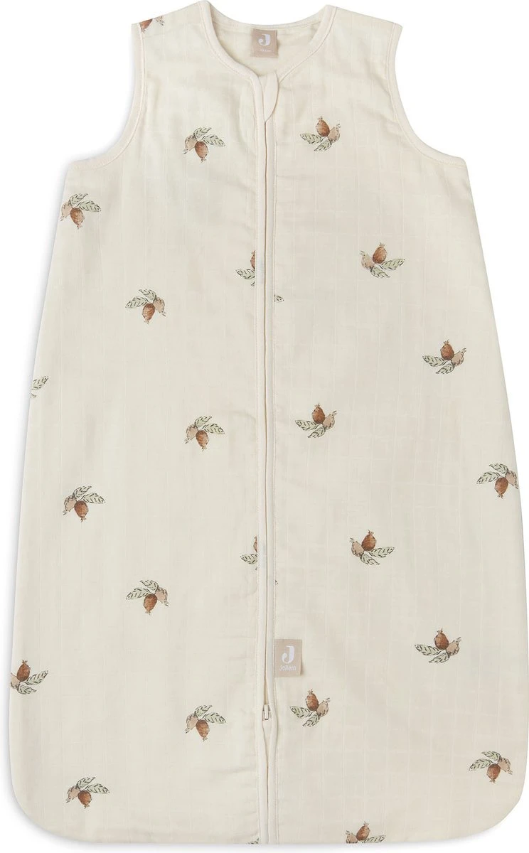 Jollein Baby Slaapzak Hydrofiel 110cm - Rosehip - Afbeelding 2