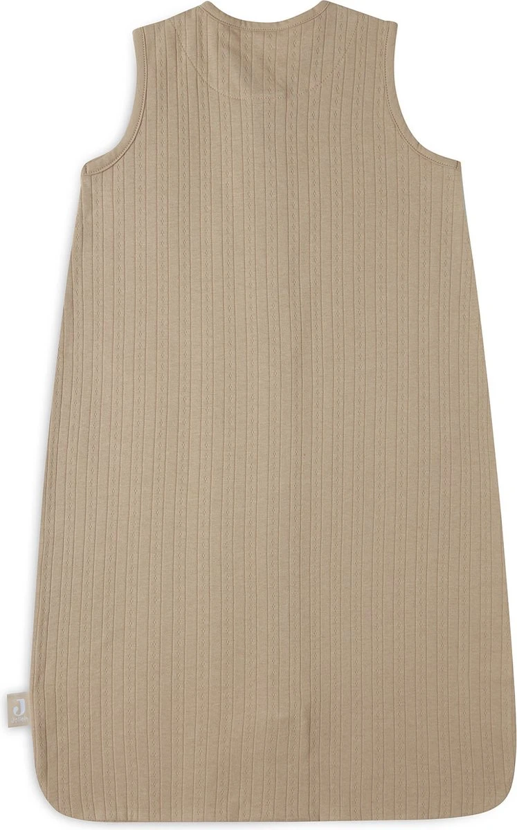 Jollein Baby Slaapzak Jersey 110cm Ajour - Biscuit - Afbeelding 3