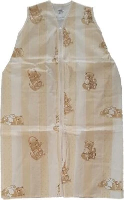 Zomer Slaapzak Beer Jollein 90 Cm - 100% Katoen