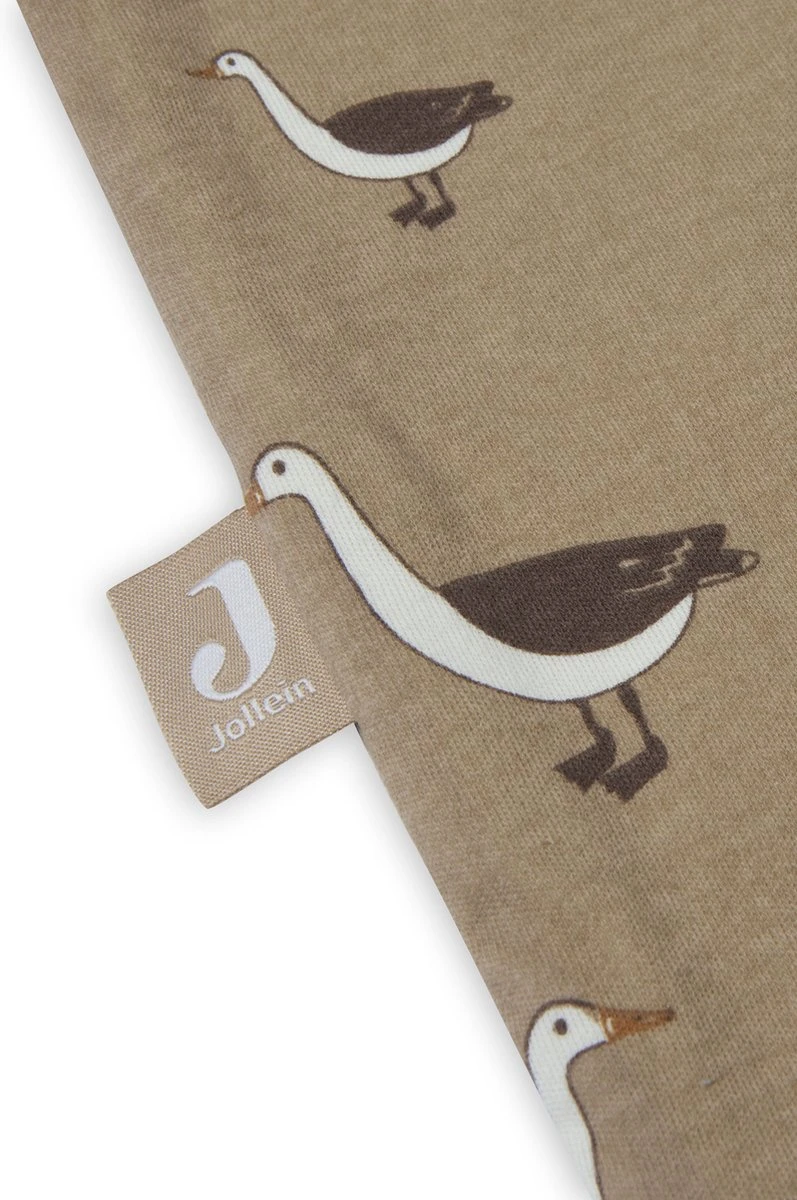 Jollein Baby Slaapzak Jersey 110cm Goose - Biscuit - Afbeelding 9