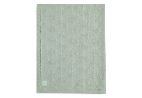 Jollein Deken Ledikant 100 X 150 Cm Shell Knit Sea Foam