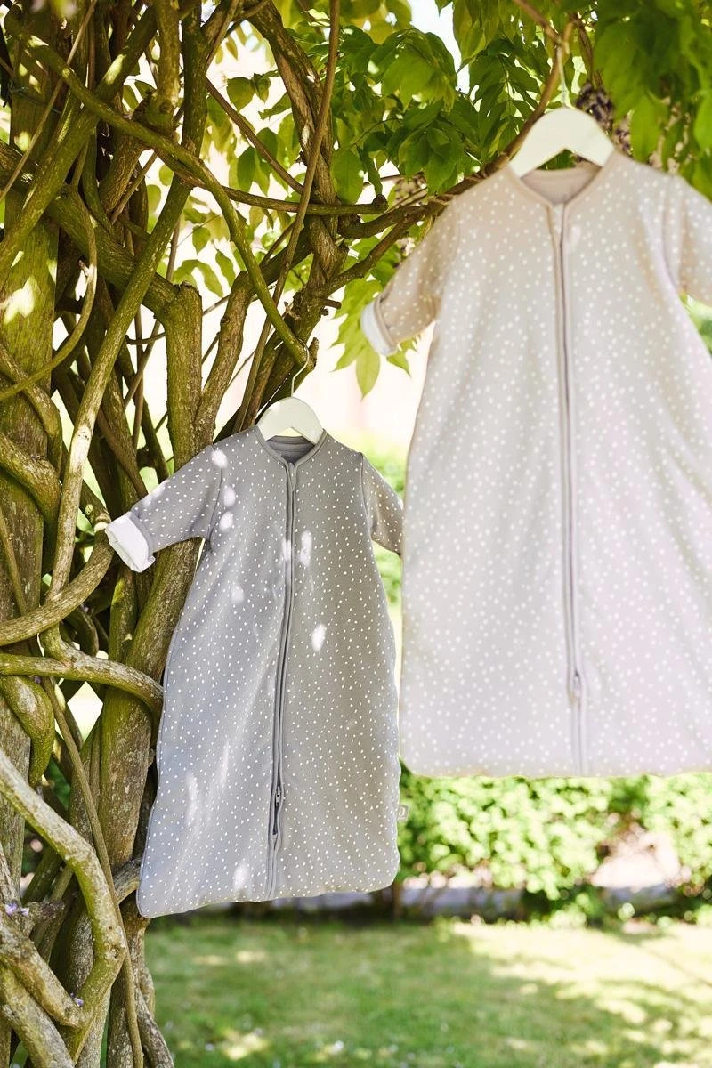 Jollein Baby Baby Winterslaapzak 4-Seizoenen 90cm Spickle - Nougat - Afbeelding 9