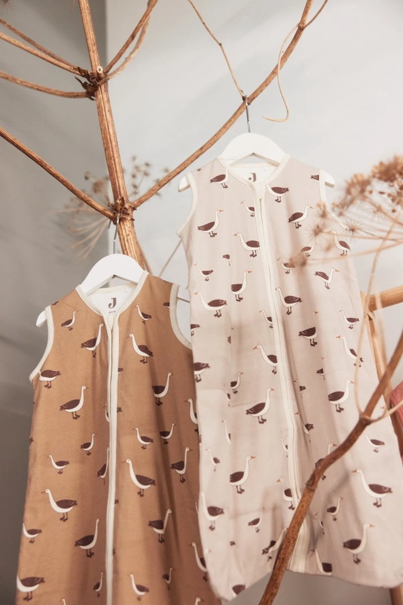 Jollein Baby Slaapzak Jersey 110cm Goose - Biscuit - Afbeelding 7