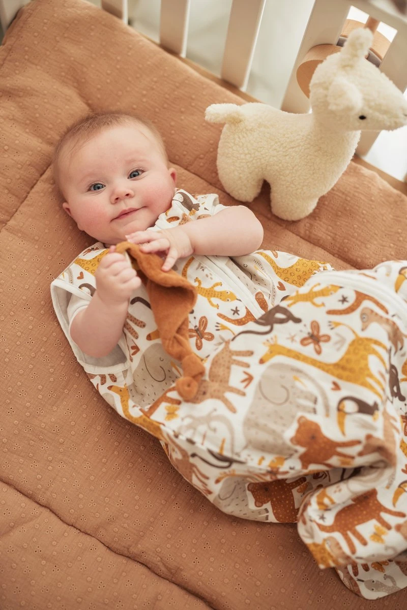 Jollein Baby Slaapzak Hydrofiel 90cm Jungle - Afbeelding 4