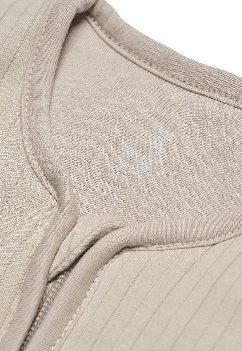 Jollein Baby Baby Winterslaapzak Met Afritsbare Mouw 110cm Basic Stipe - Nougat - Afbeelding 3