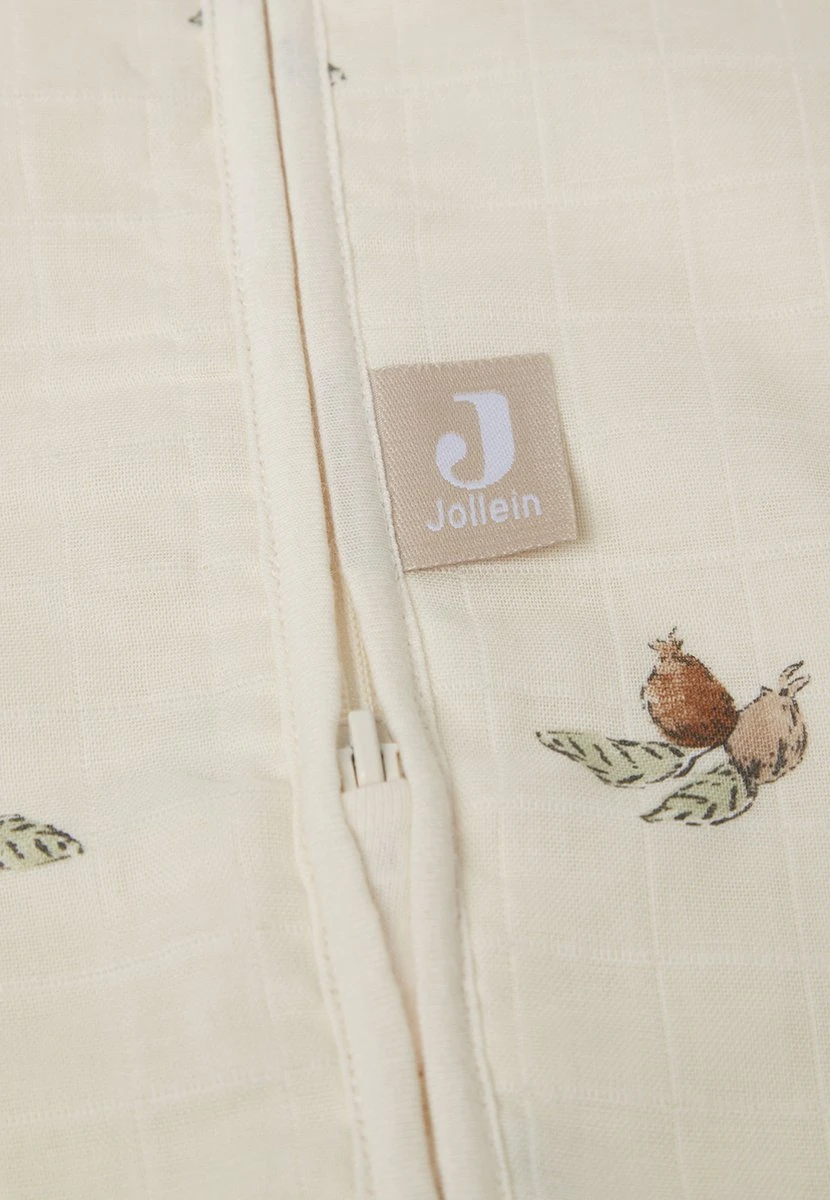 Jollein Baby Slaapzak Hydrofiel 110cm - Rosehip - Afbeelding 4