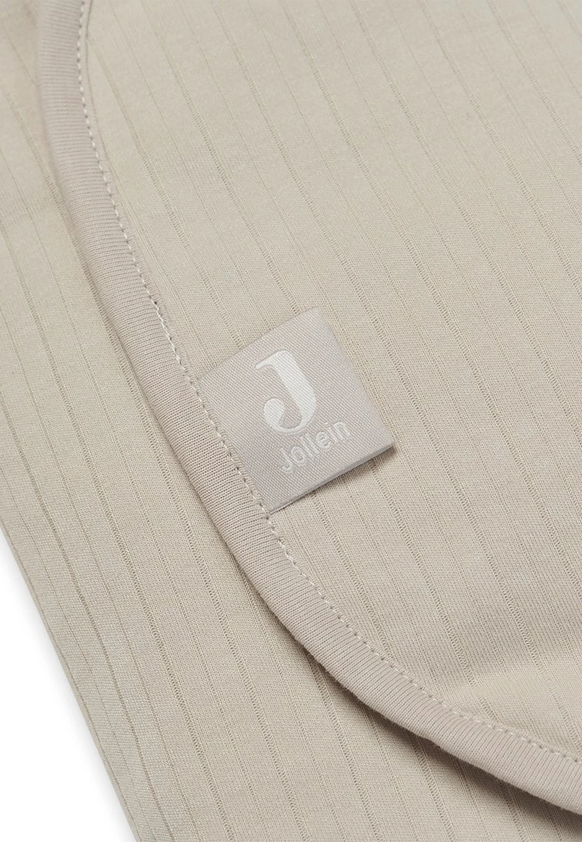 Jollein Wikkeldeken Basic Stripe - Nougat - Afbeelding 8