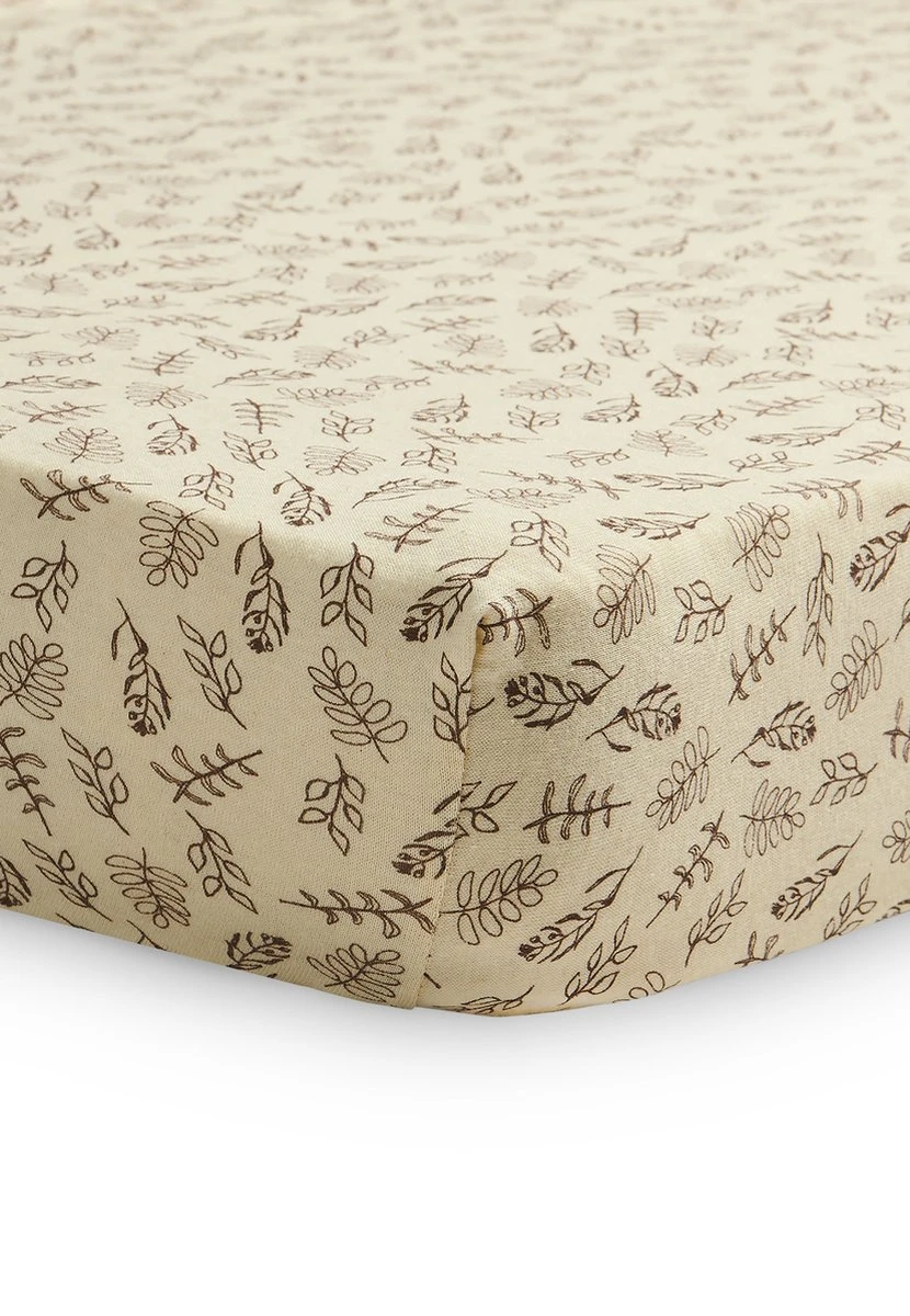 Jollein Baby Hoeslaken Ledikant Jersey 60x120cm - Meadow - Chestnut - Afbeelding 7