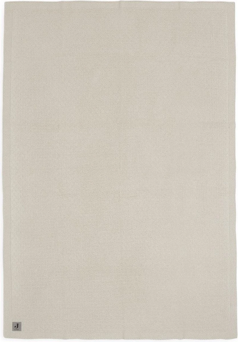 Jollein Baby Deken Wieg 75x100cm Bliss Knit - Nougat - Afbeelding 2