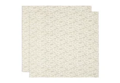 Jollein Hydrofiele Doek Large 115x115cm Animals Olive Green (2pack)