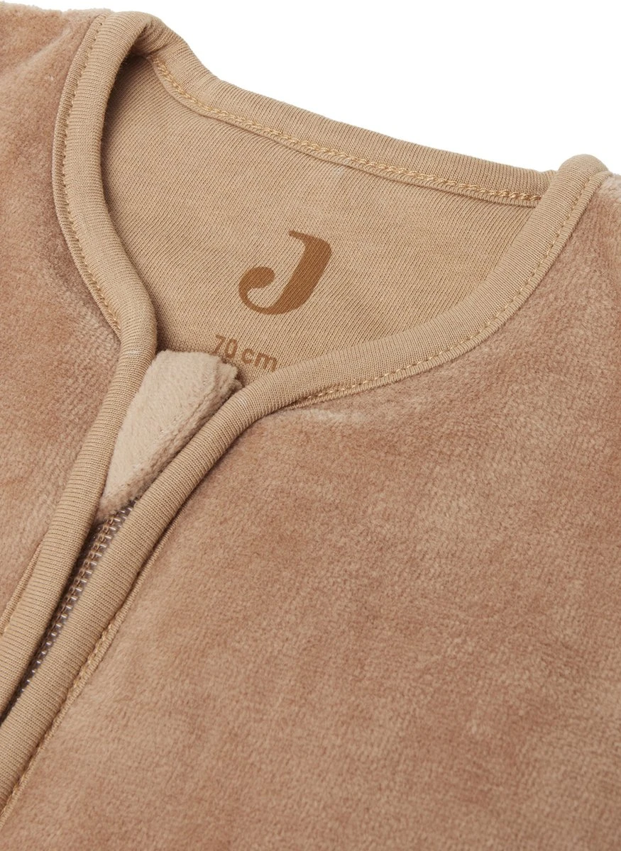 Jollein Baby Winterslaapzak Met Afritsbare Mouw 70cm Velvet - Biscuit - Afbeelding 10