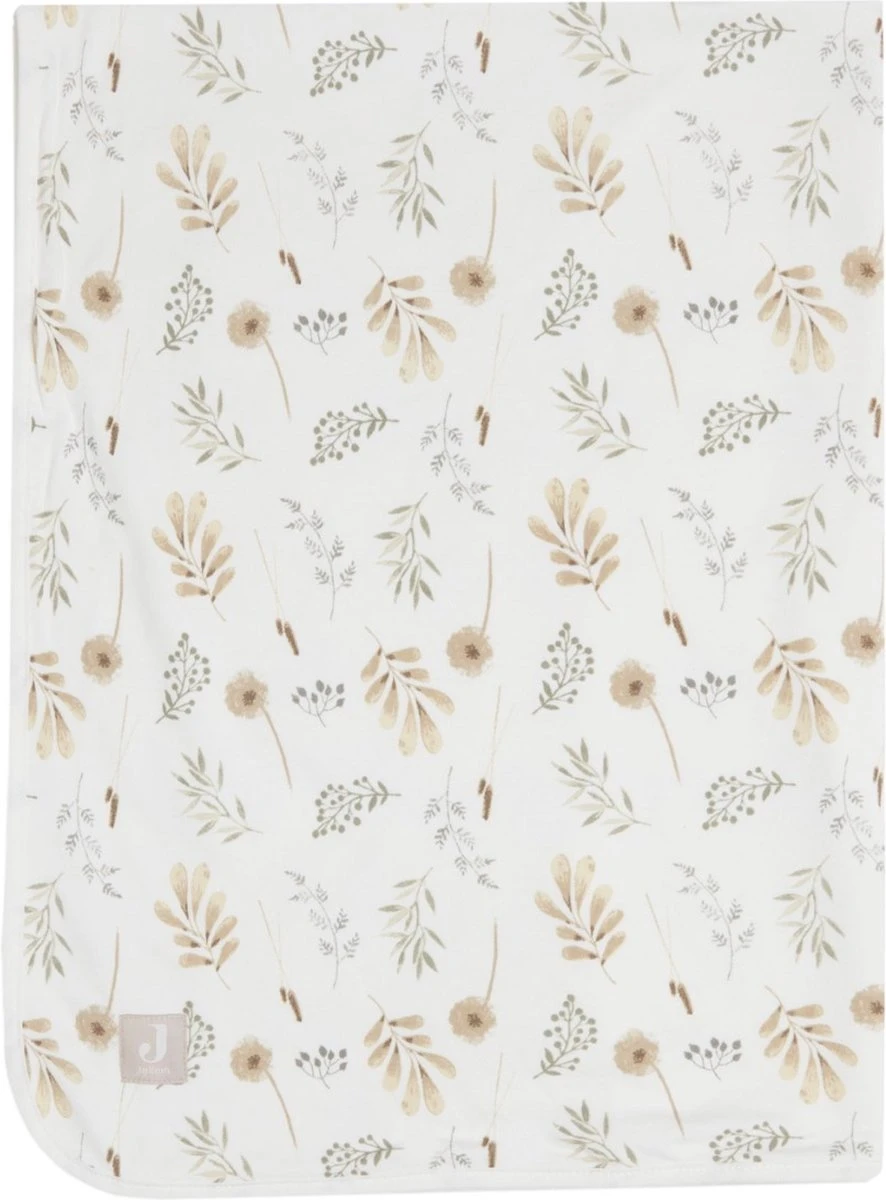 Jollein Baby Deken Wieg Jersey 75x100cm - Wild Flowers