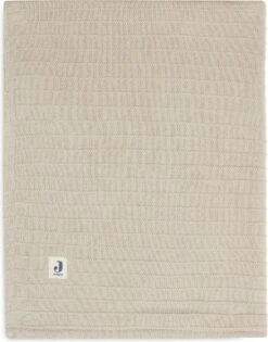 Jollein Baby Deken Wieg Velvet Pure Knit - Nougat - GOTS