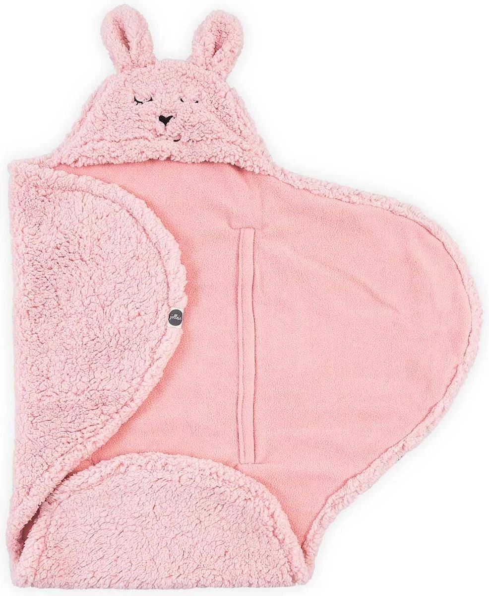 Jollein Wikkeldeken Bunny 100x105cm - Ash Green - Afbeelding 17