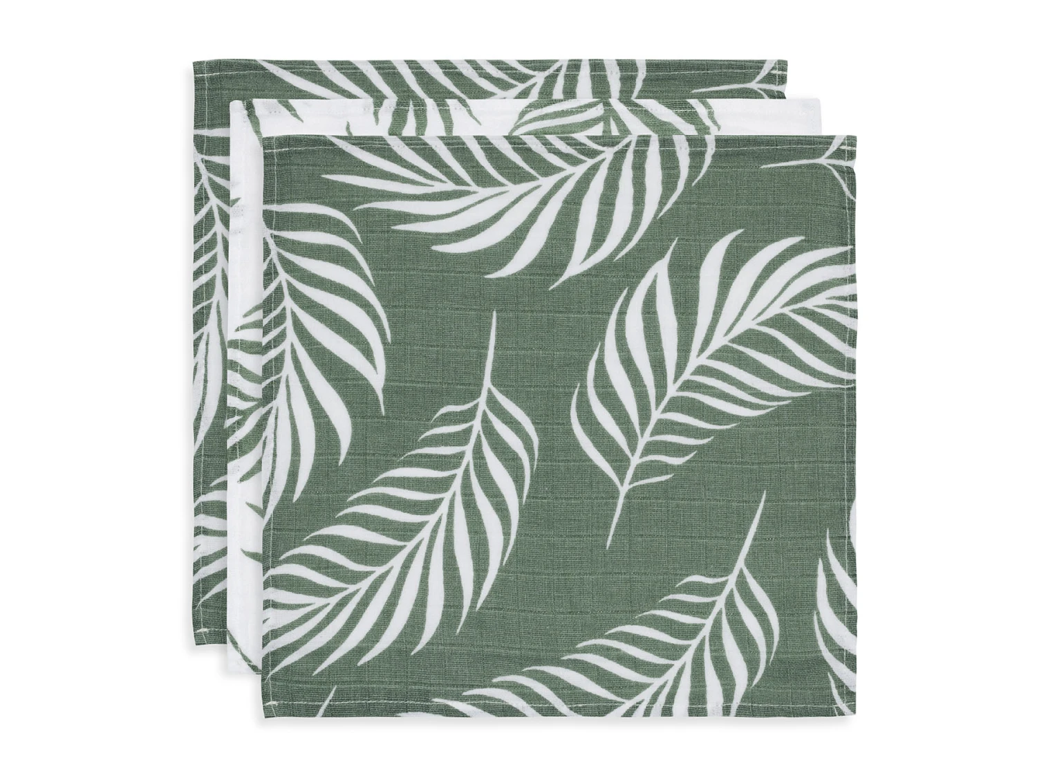 Jollein Hydrofiele Monddoekjes Nature Ash Green