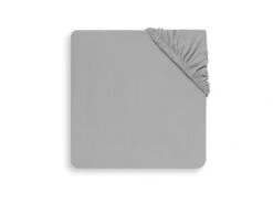 Jollein Hoeslaken Ledikant Jersey 60x120cm – Soft Grey
