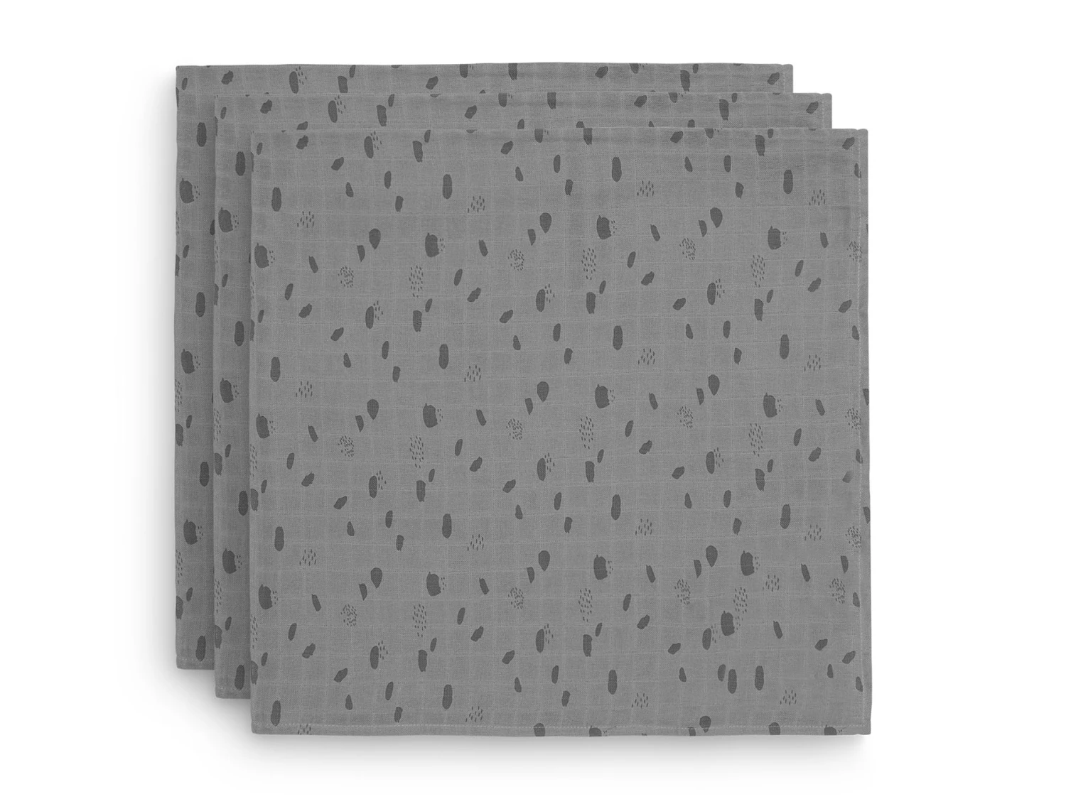 Jollein Hydrofiele Multidoeken Spot Storm Grey 70 X 70cm