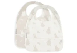Jollein Slabben Waterproof Miffy & Snuffy Nougat 2-pack