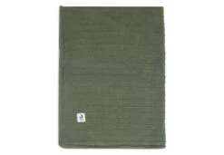 Jollein Deken Wieg 75 X 100 Cm Velvet Pure GOTS Leaf Green